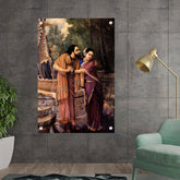 Ravi - Varma - Arjuna Subhadra - Acrylic Wall Photo