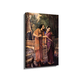 Arjuna Subhadra - Wall Canvas