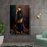 Ravi - Varma - The Bombay Singer - Wall Canvas