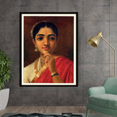 Ravi - Varma - Portrait Study Four - WALL MOUNT FRAME