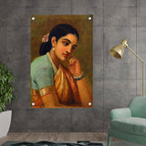 Ravi - Varma - Portrait Study Three - Acrylic Wall Photo
