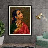 Ravi - Varma - Portrait Studies Two - WALL MOUNT FRAME
