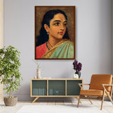 Portrait Studie One - Framed Canvas