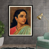 Ravi - Varma - Portrait Studie One - WALL MOUNT FRAME