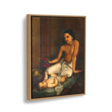 The Baby And Princess - FLOATING FRAME