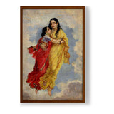 The Menaka Shakuntala - Framed Canvas