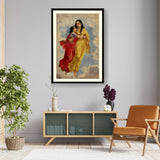 The Menaka Shakuntala - WALL MOUNT FRAME