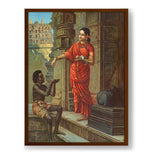 The Mandodari - Framed Canvas