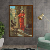 Ravi - Varma - The Mandodari - Framed Canvas