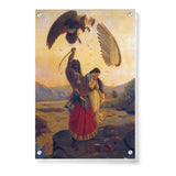 Ravana Carrying Sita - Acrylic Wall Photo