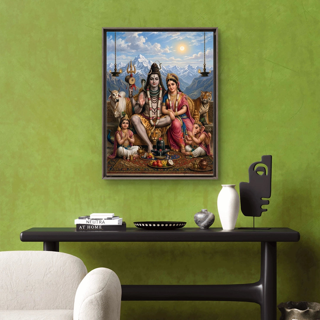 ShivaParvati and Family