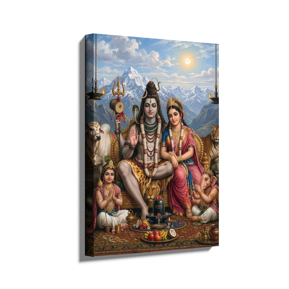 ShivaParvati and Family
