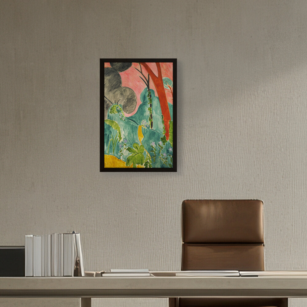 Moroccan Garden - Framed Canvas