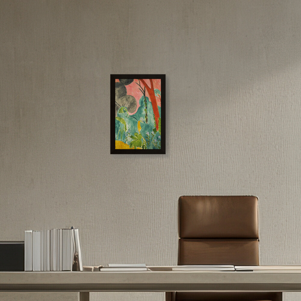 Moroccan Garden - Framed Canvas