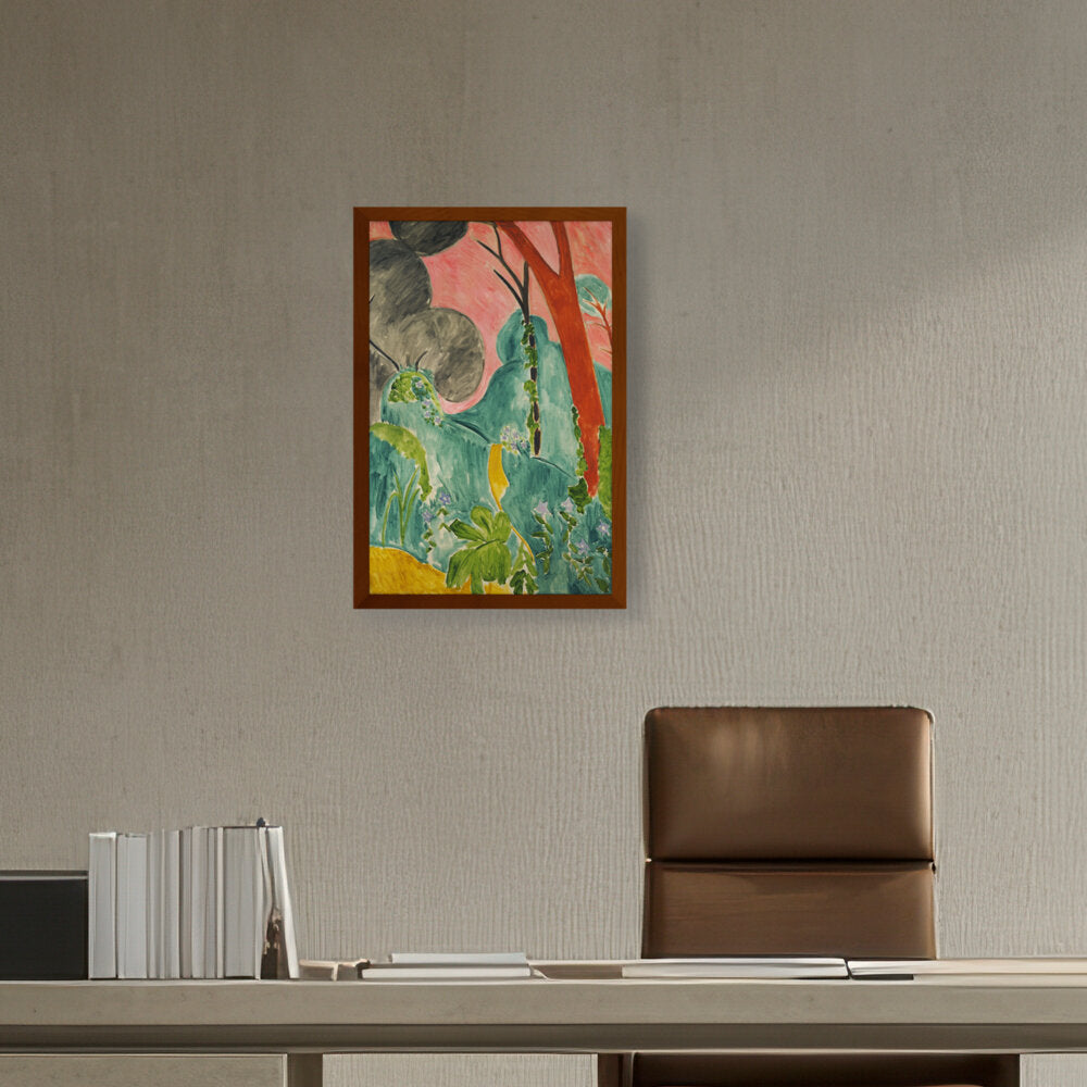 Moroccan Garden - Framed Canvas
