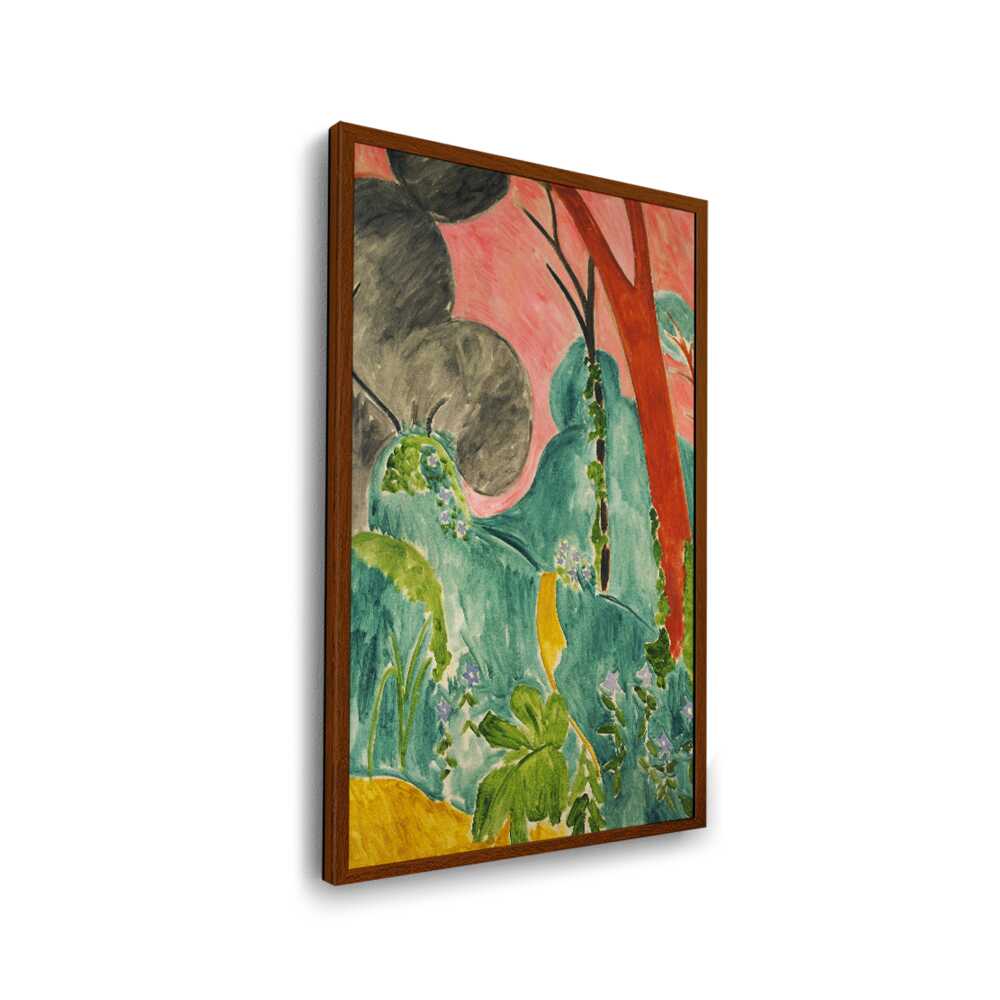 Moroccan Garden - Framed Canvas
