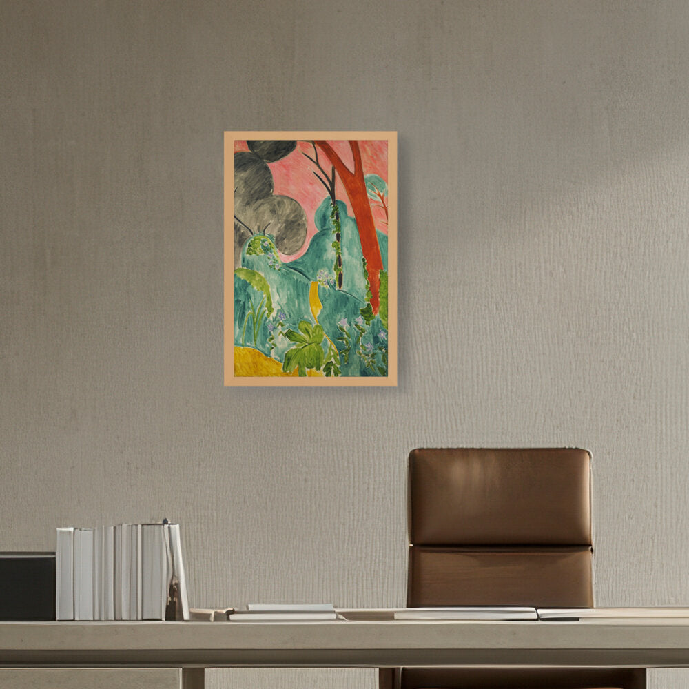 Moroccan Garden - Framed Canvas