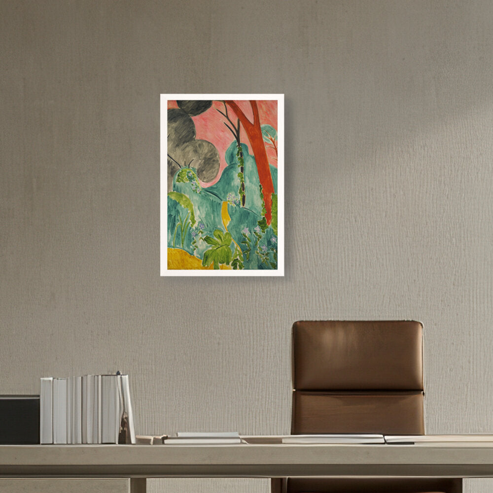 Moroccan Garden - Framed Canvas