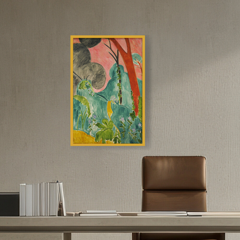 Moroccan Garden - Framed Canvas