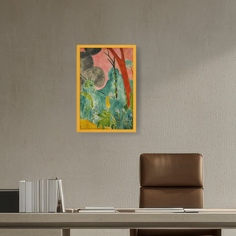 Moroccan Garden - Framed Canvas