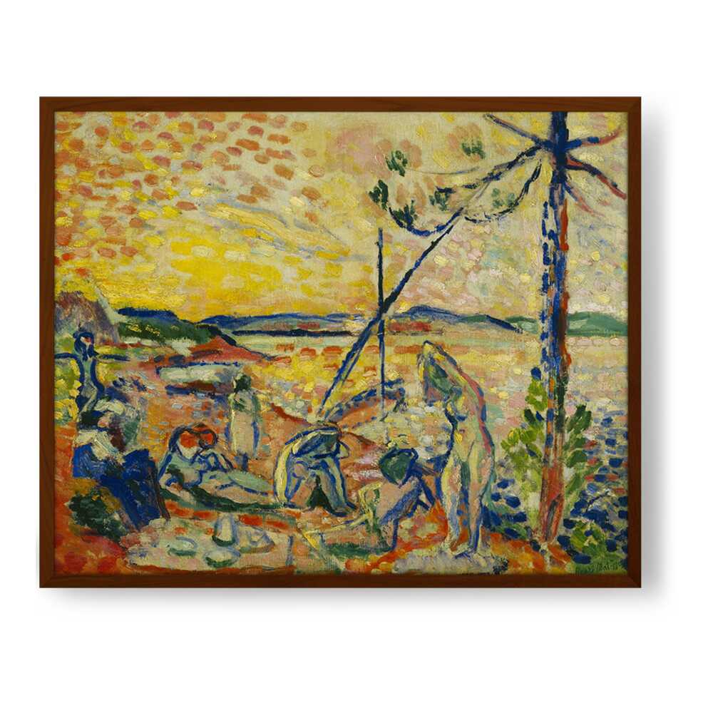 Luxe, Calme Et Volupte - Framed Canvas