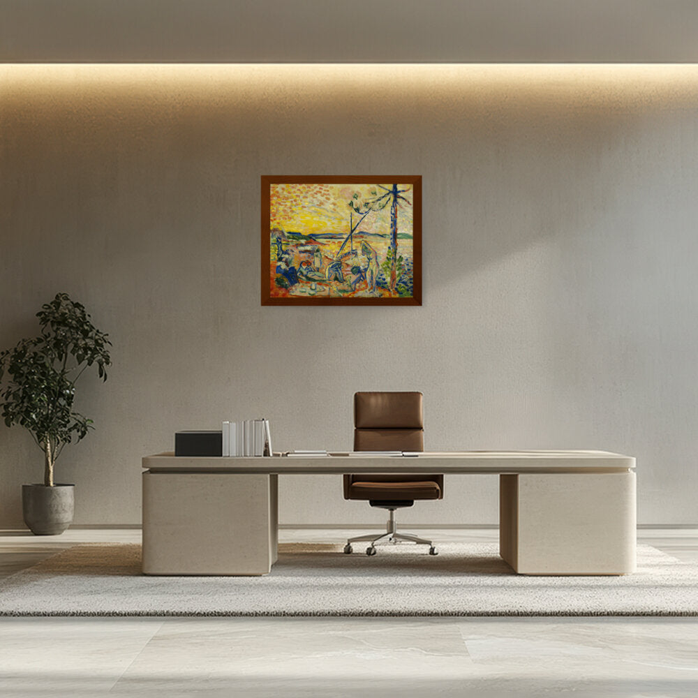 Luxe, Calme Et Volupte - Framed Canvas