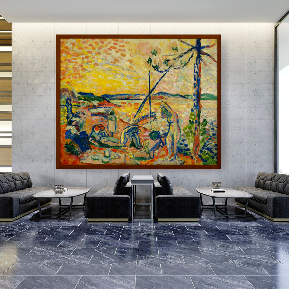 Luxe, Calme Et Volupte - Framed Canvas