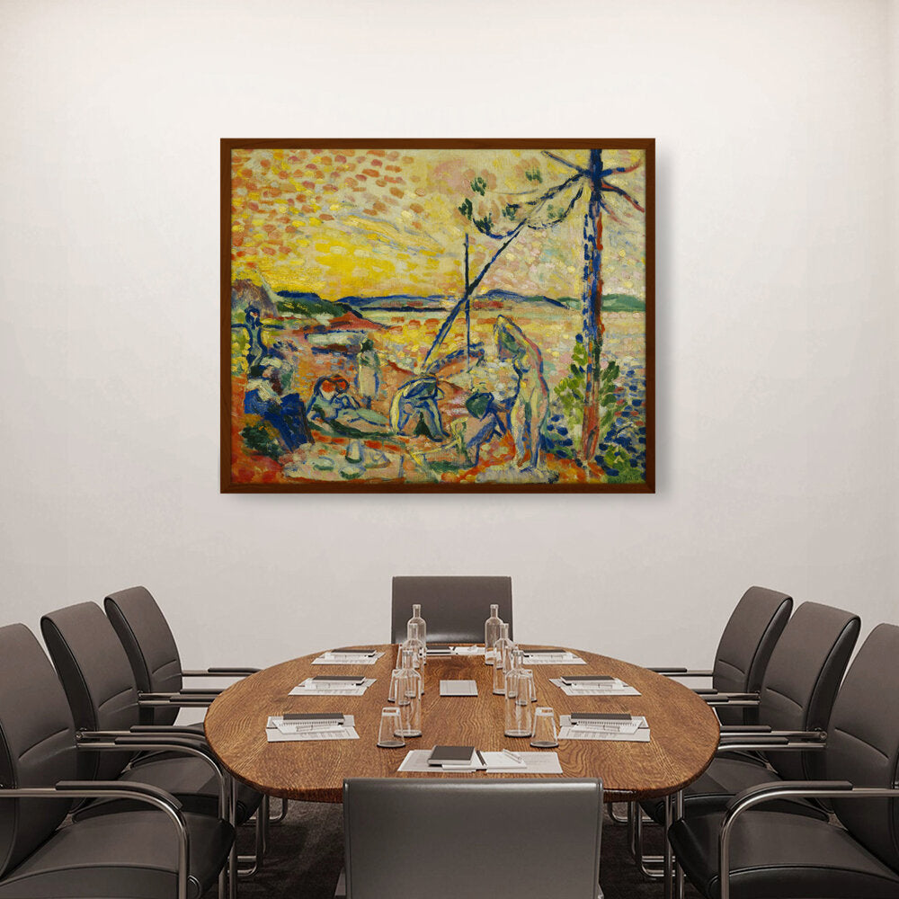 Luxe, Calme Et Volupte - Framed Canvas