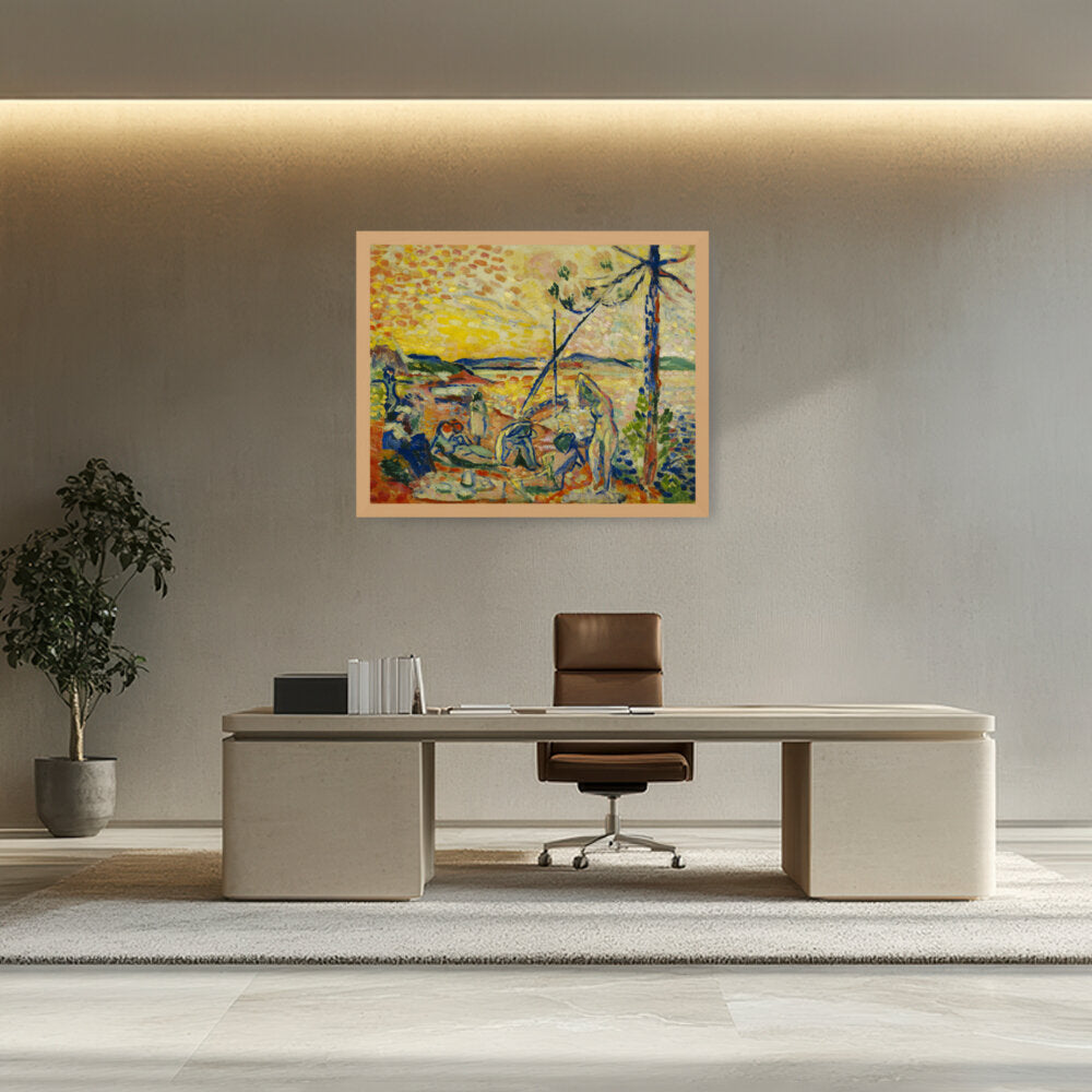 Luxe, Calme Et Volupte - Framed Canvas