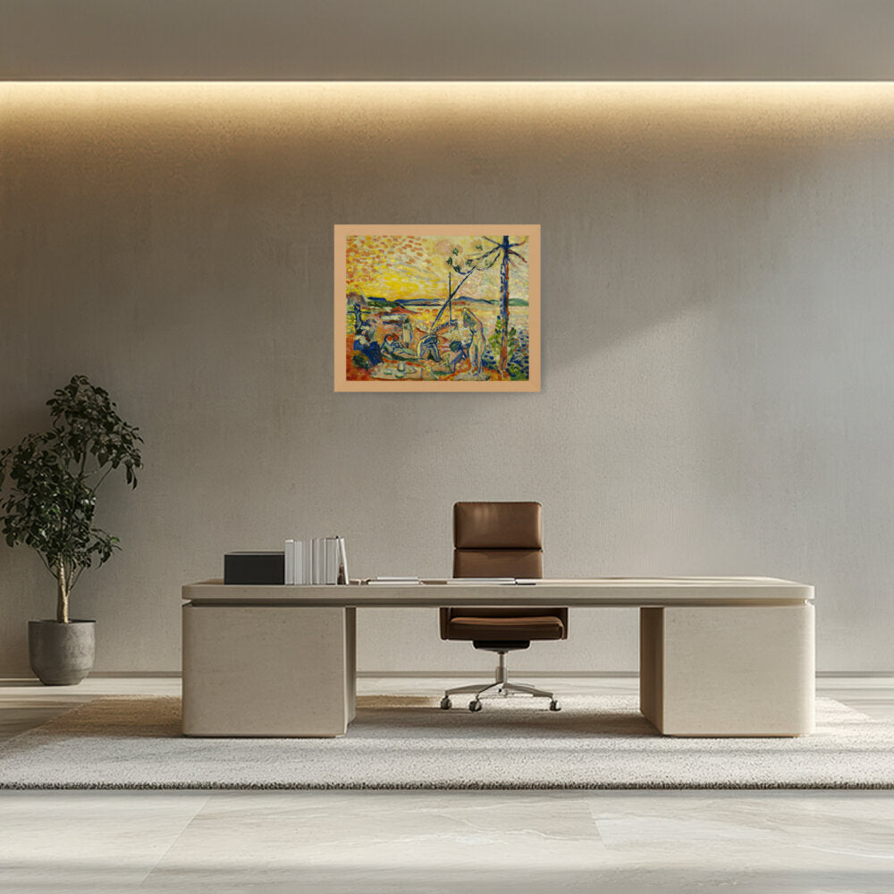 Luxe, Calme Et Volupte - Framed Canvas