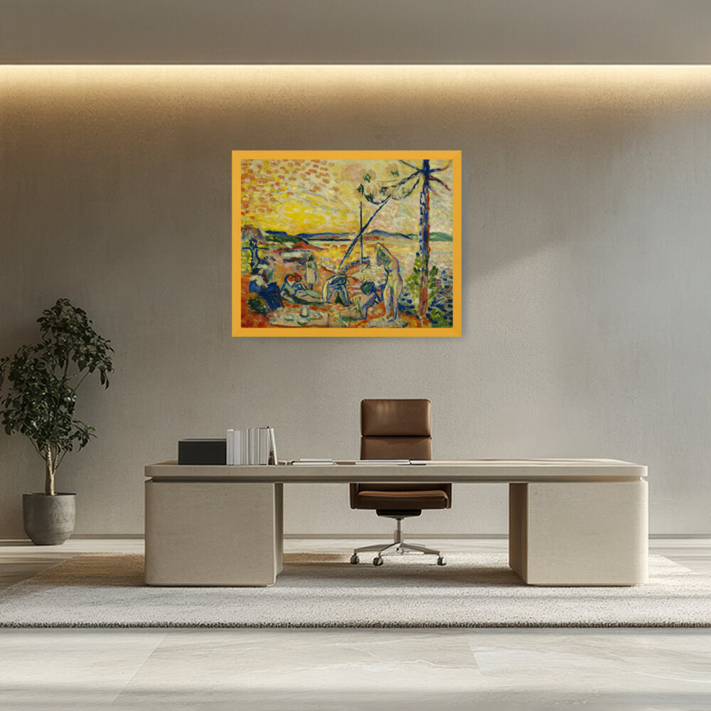 Luxe, Calme Et Volupte - Framed Canvas
