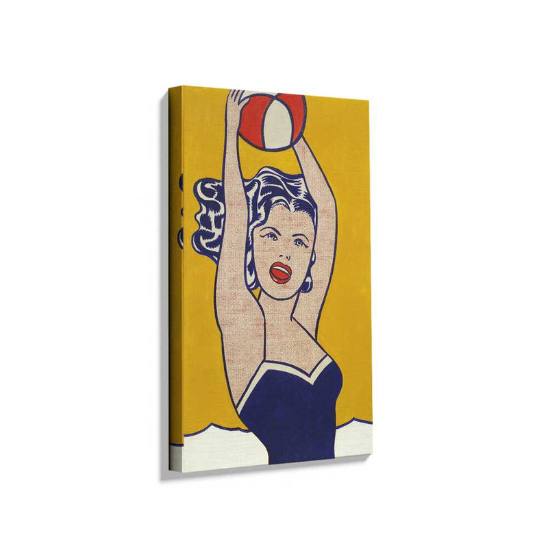 Picasoul - Picasoul Curated - Girl With Ball - Wall Decor