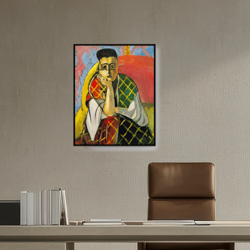 Woman With A Veil - FLOATING FRAME