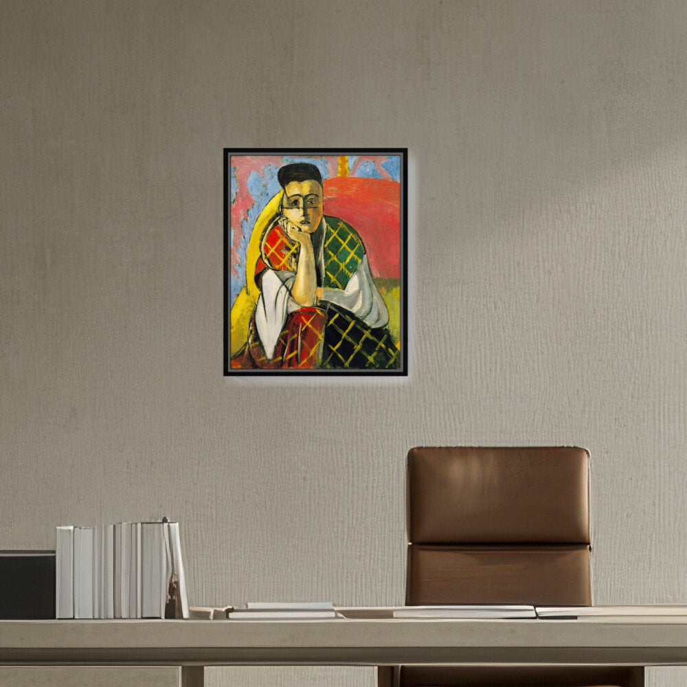Woman With A Veil - FLOATING FRAME