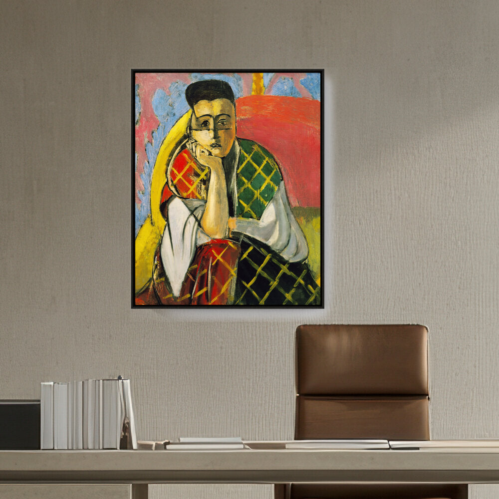 Woman With A Veil - FLOATING FRAME