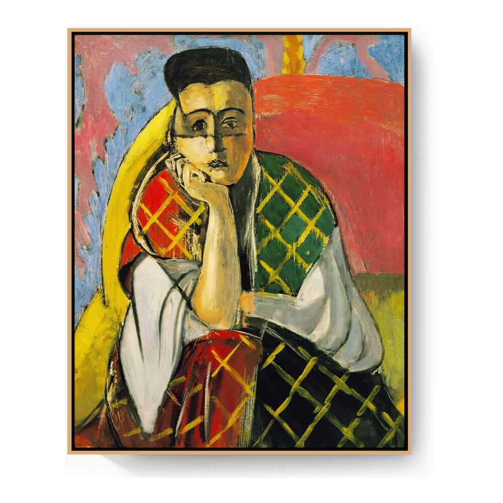 Woman With A Veil - FLOATING FRAME