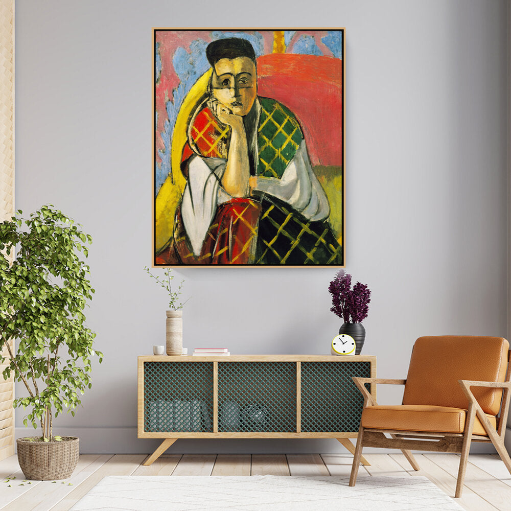 Woman With A Veil - FLOATING FRAME