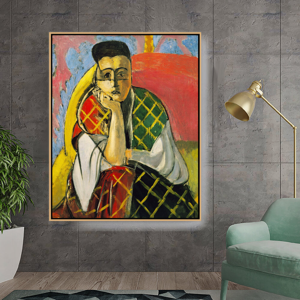Woman With A Veil - FLOATING FRAME
