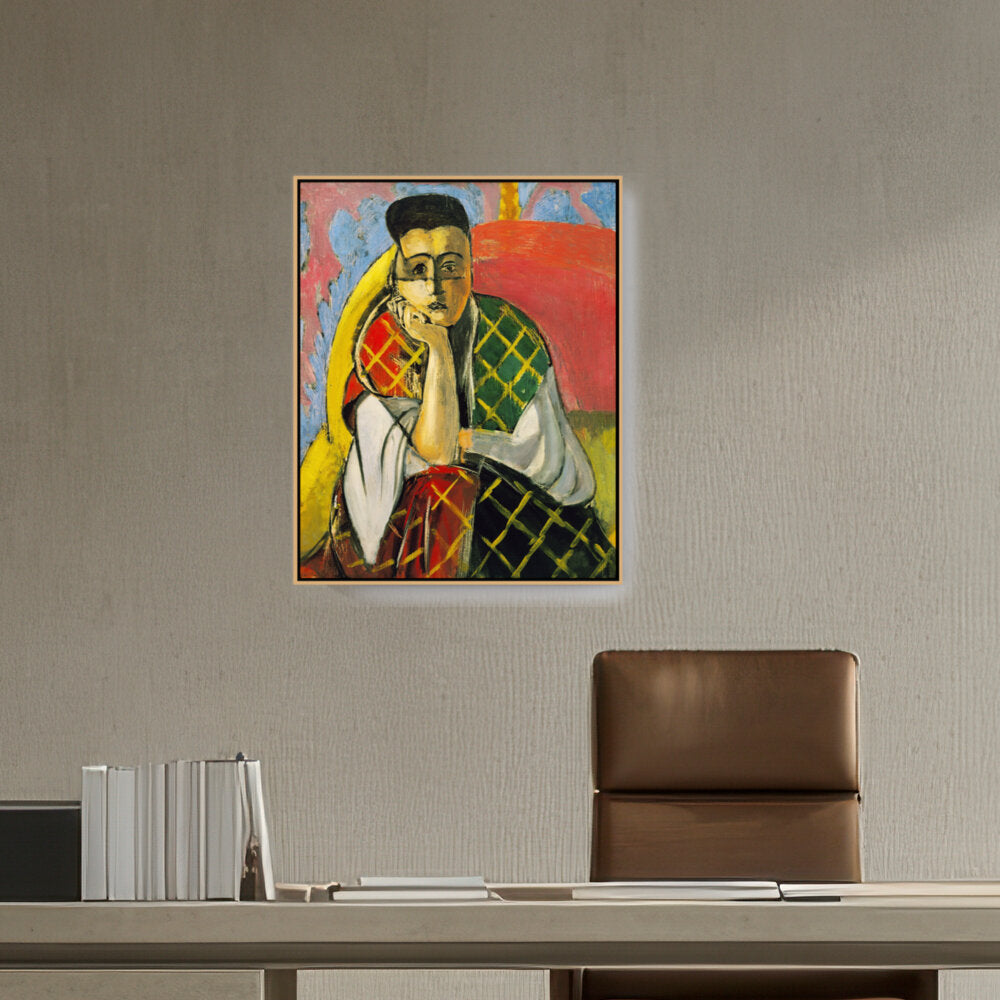 Woman With A Veil - FLOATING FRAME