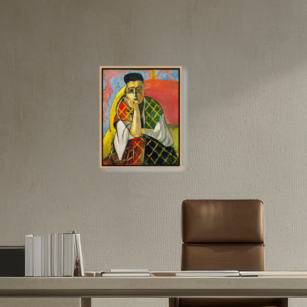 Woman With A Veil - FLOATING FRAME