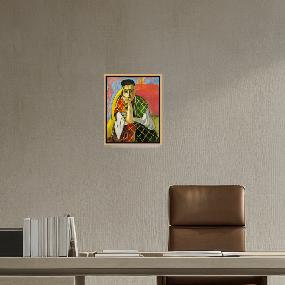Woman With A Veil - FLOATING FRAME
