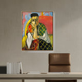 Abstract - Moderen - Woman With A Veil - FLOATING FRAME