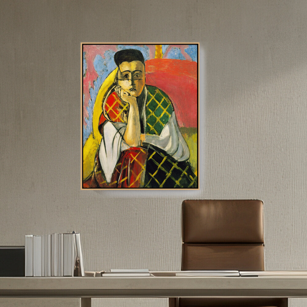 Woman With A Veil - FLOATING FRAME