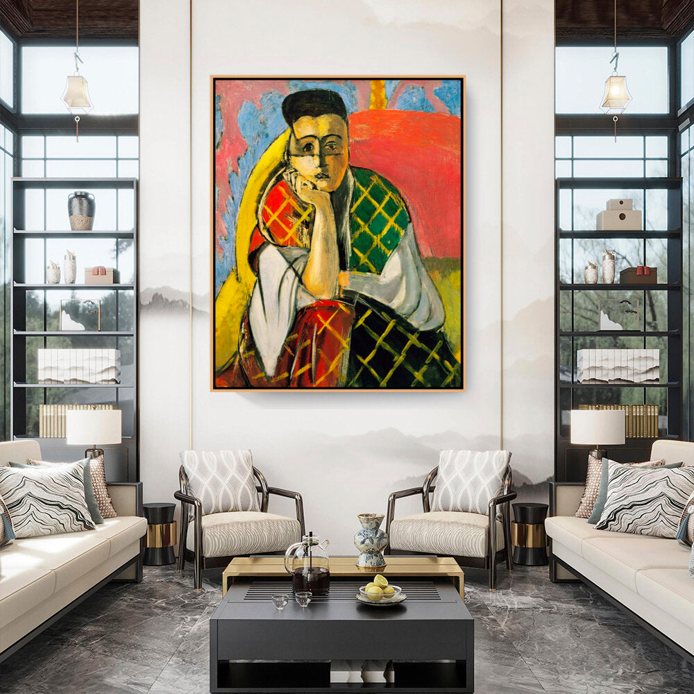 Woman With A Veil - FLOATING FRAME