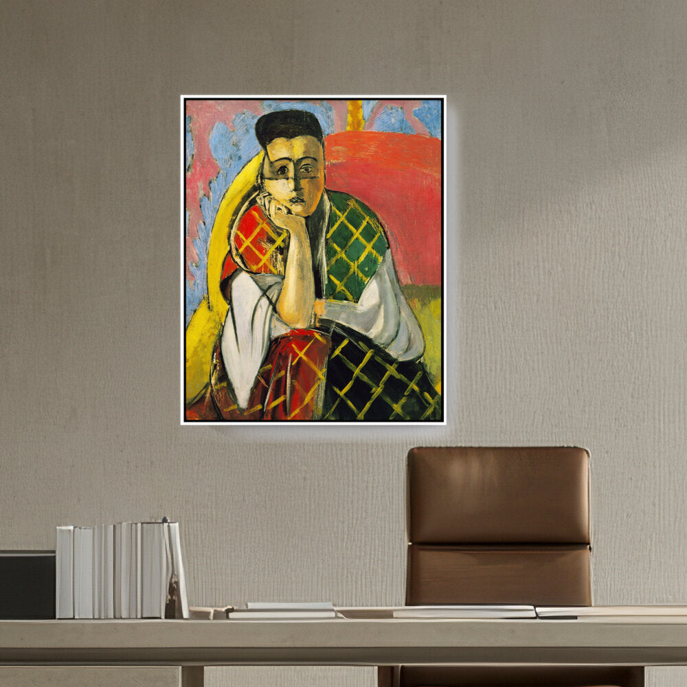 Woman With A Veil - FLOATING FRAME