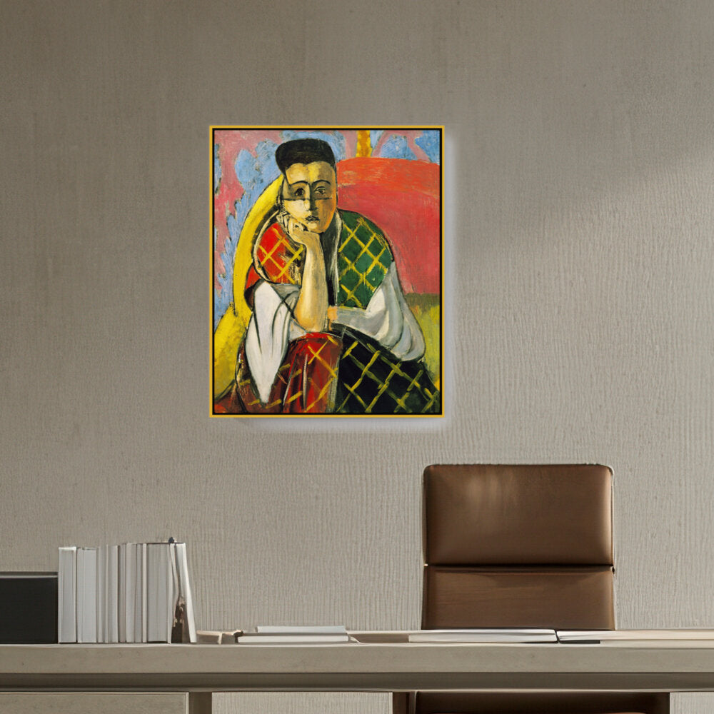 Woman With A Veil - FLOATING FRAME