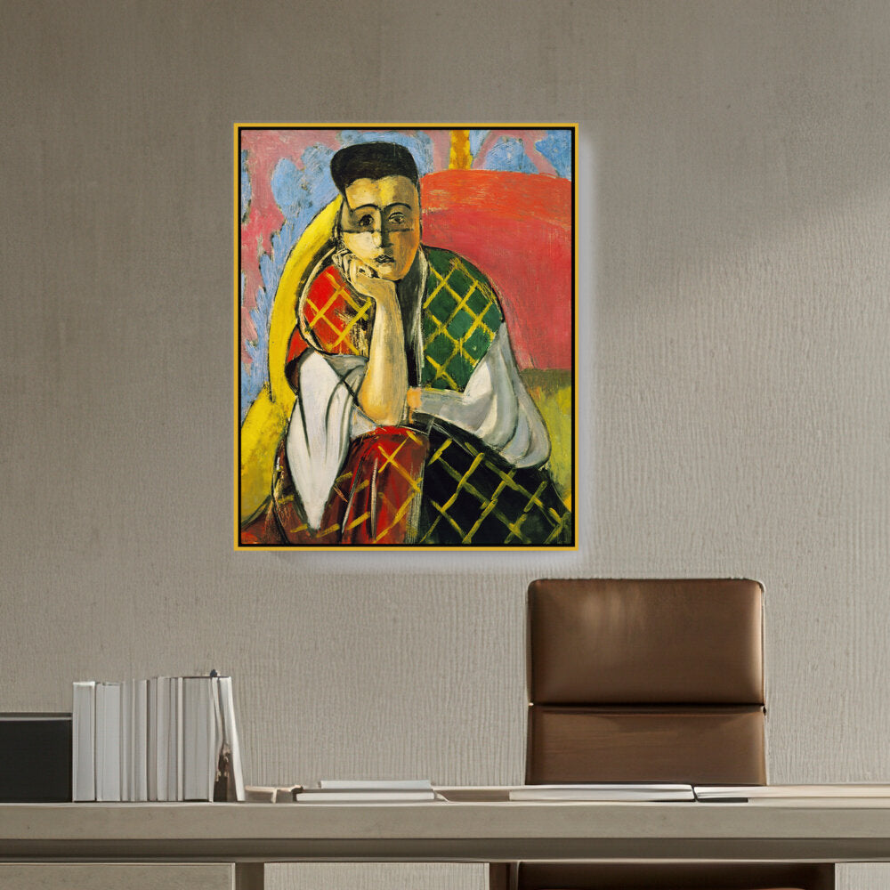 Woman With A Veil - FLOATING FRAME