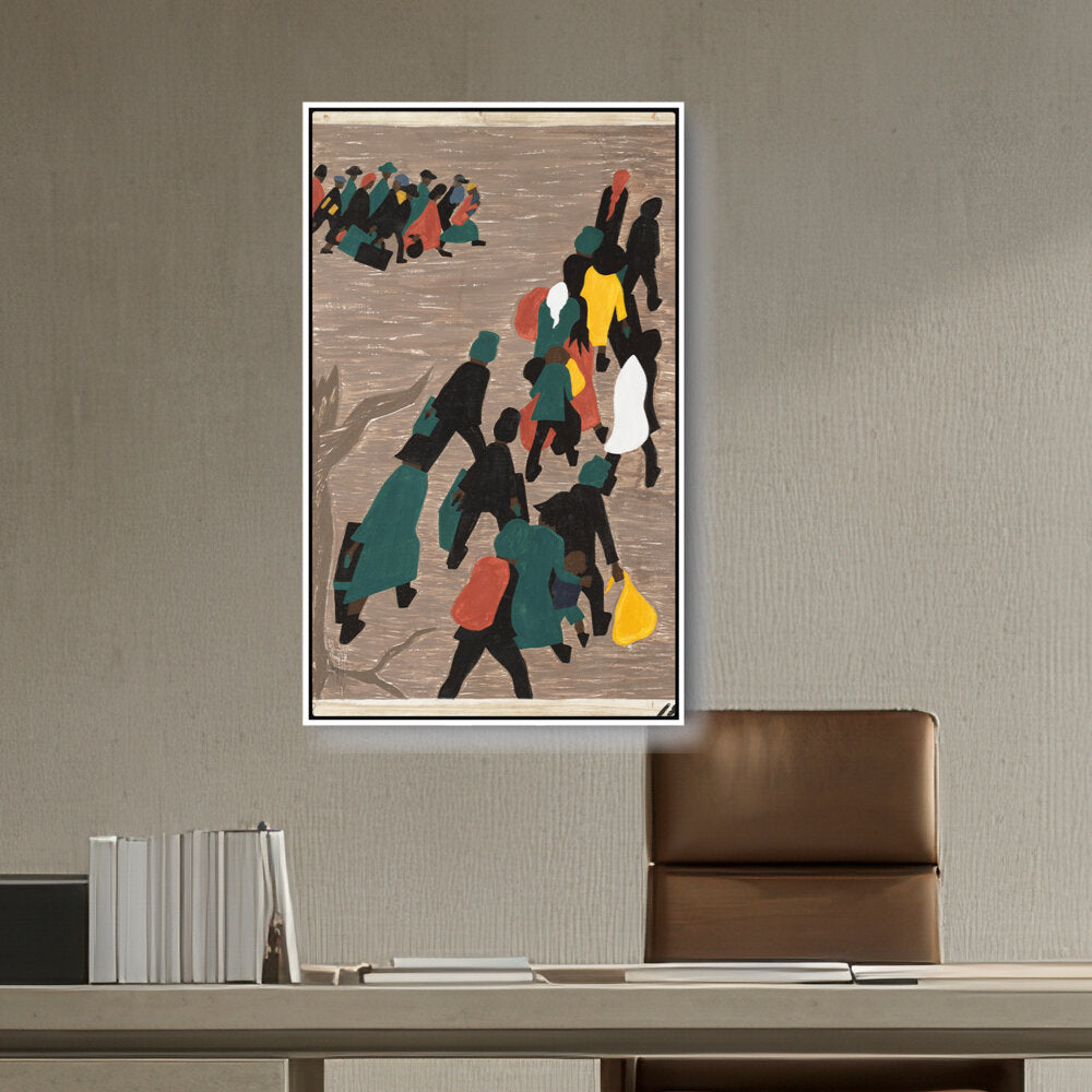 The Migration Gained In Moment - FLOATING FRAME