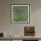 Abstract - Moderen - Agapanthus - WALL MOUNT FRAME