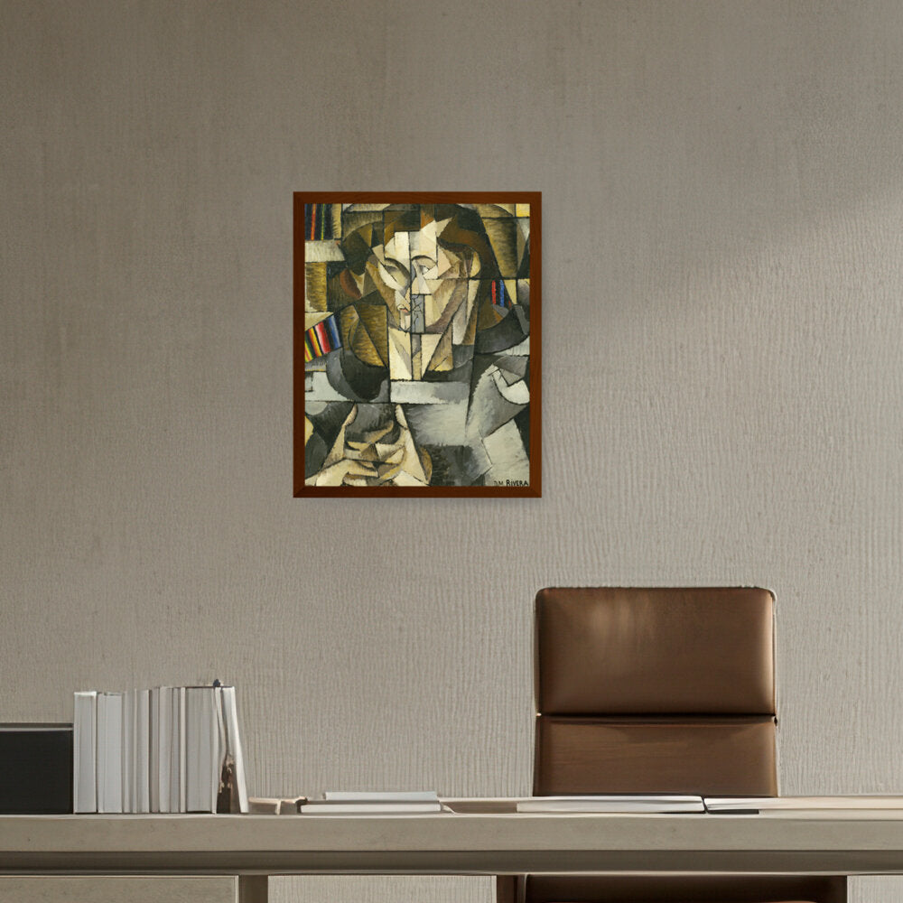 Portrait Of Jacques Lipchitz - Framed Canvas